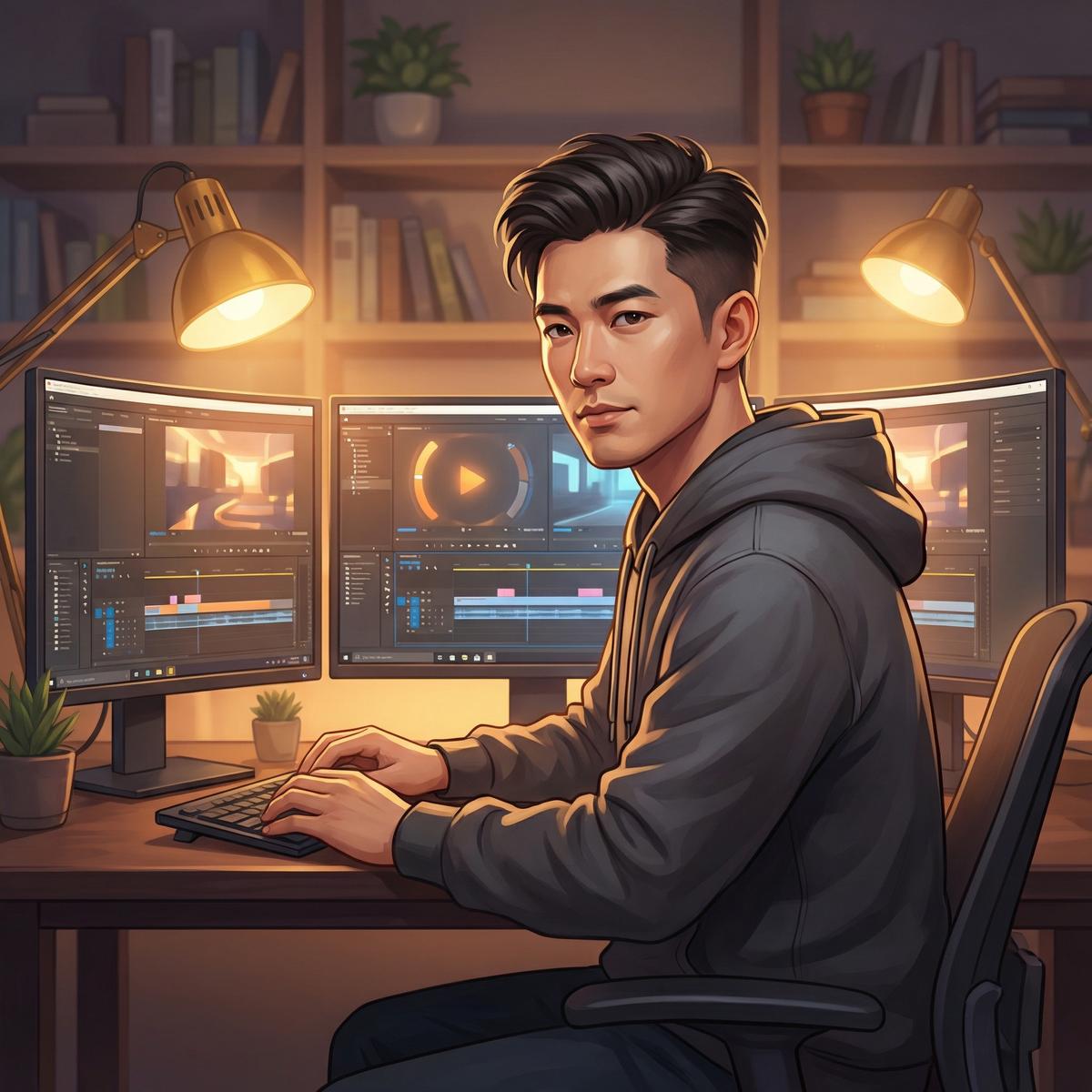 青柠视频视频剪辑总监赵明轩